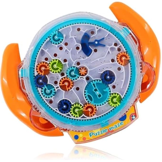 3D MAZE BALL, EDUCATIONAL PUZZLE TOY FOR KIDS ADULTS, GRAVITY MAZE GAME WITH STEEL MARBLES, BRAIN TEASER FOR TEENS AND FAMILY, FUN LEARNING ACTIVITY FOR AGES 4-10 - Image 1